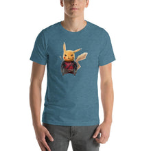 Load image into Gallery viewer, Cute Pikachu wears deadpool costume Unisex T-Shirt