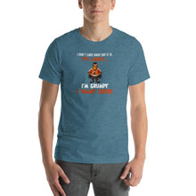 Load image into Gallery viewer, I don't care what day it is, it's early, i'm grumpy i want coffee Unisex T-Shirt