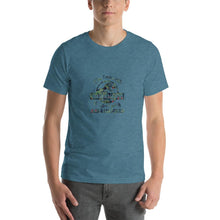 Load image into Gallery viewer, Don't mess with grandmasaurus, you'll get jurasskicked, Tyrannosaurus, grandmasaurus, movie pun Unisex T-Shirt