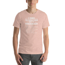 Load image into Gallery viewer, Mom quote,5 things you should about my freaking awesome daughter Unisex T-Shirt