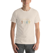 Load image into Gallery viewer, Vintage 1949, April 24th Unisex T-Shirt
