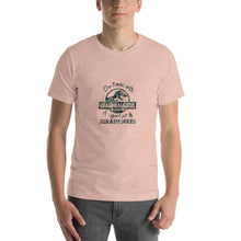 Load image into Gallery viewer, Don't mess with grandmasaurus, you'll get jurasskicked, Tyrannosaurus, grandmasaurus, movie pun Unisex T-Shirt

