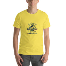 Load image into Gallery viewer, Don't mess with grandmasaurus, you'll get jurasskicked, Tyrannosaurus, grandmasaurus, movie pun Unisex T-Shirt
