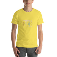 Load image into Gallery viewer, Vintage 1949, April 24th Unisex T-Shirt
